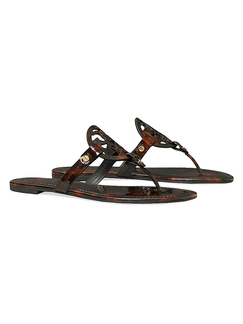 Miller Patent Leather Sandals