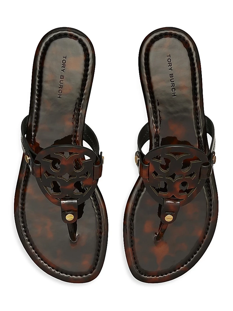 Miller Patent Leather Sandals