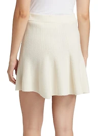 Wool & Cashmere Miniskirt