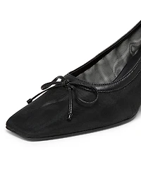 Arissa 65MM Block Mesh Pumps