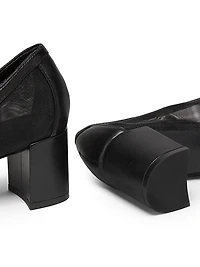 Arissa 65MM Block Mesh Pumps