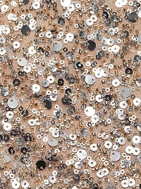 Tessa Metallic Sequin Minidress