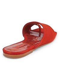 Jodie Embellished Suede Sandals