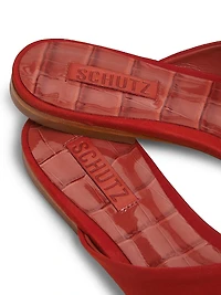 Jodie Embellished Suede Sandals