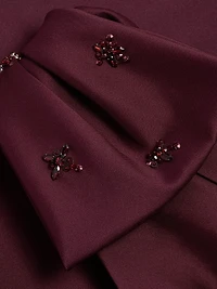 Olivia One-Shoulder Mikado Gown