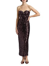 Babe Sequin Cocktail Dress