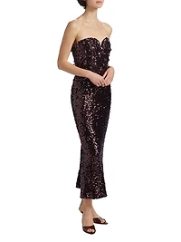 Babe Sequin Cocktail Dress