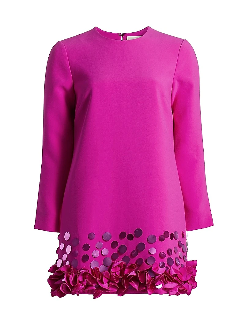 Lily Sequin Petal Shift Dress