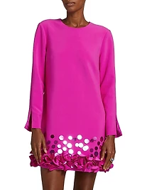 Lily Sequin Petal Shift Dress