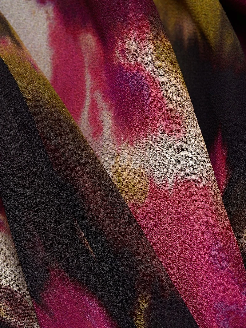 Jenny Floral Chiffon Gown