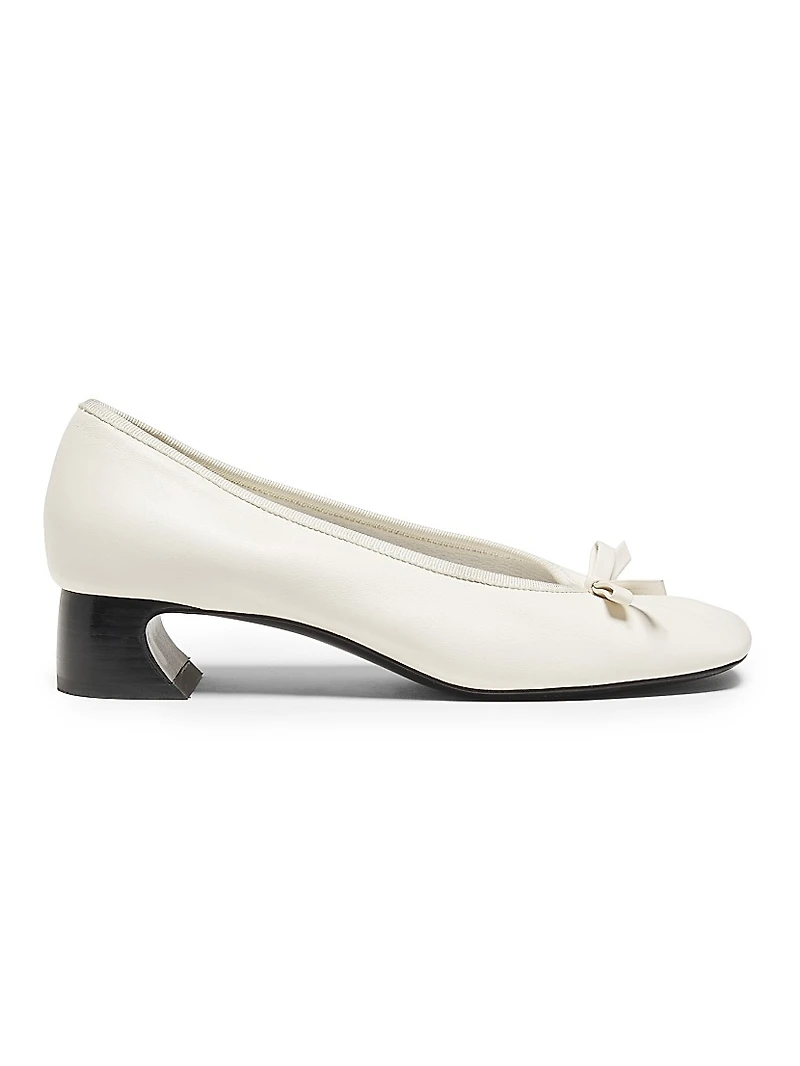 3.1 Phillip Lim ID Soft Ballerina 50MM Crescent-Heel Pumps