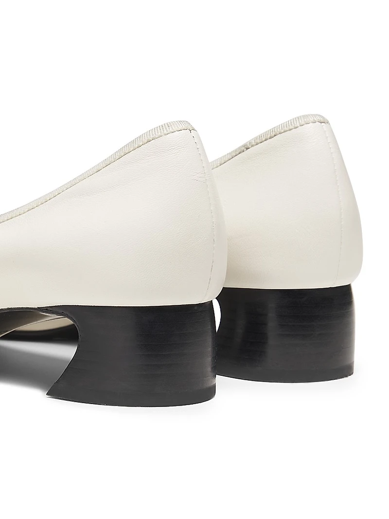 3.1 Phillip Lim ID Soft Ballerina 50MM Crescent-Heel Pumps