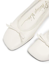 3.1 Phillip Lim ID Soft Ballerina 50MM Crescent-Heel Pumps