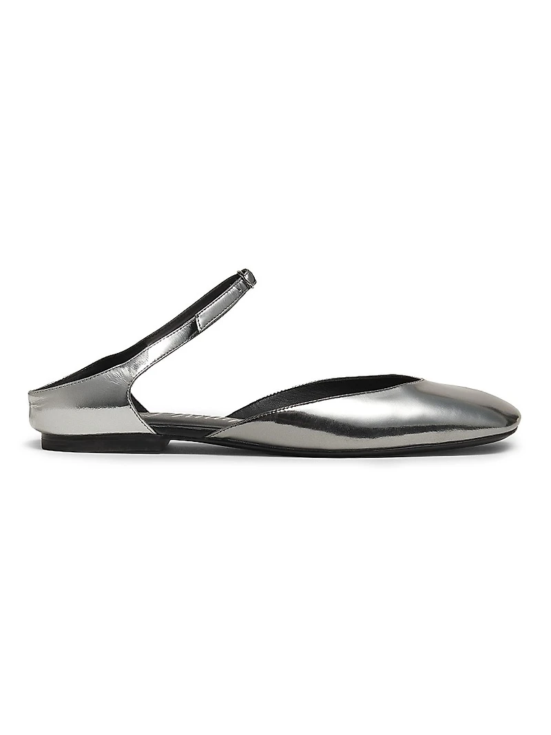 ID Mary Jane Leather Flats