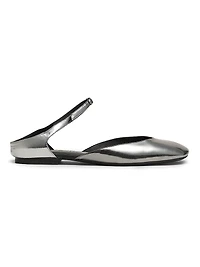 ID Mary Jane Leather Flats