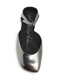 ID Mary Jane Leather Flats