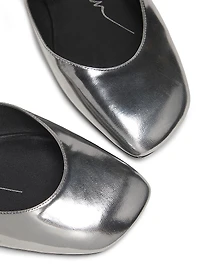 ID Mary Jane Leather Flats