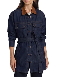 Mikaela Denim Shirt Jacket