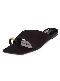 Jodie Nubuck Leather Flats