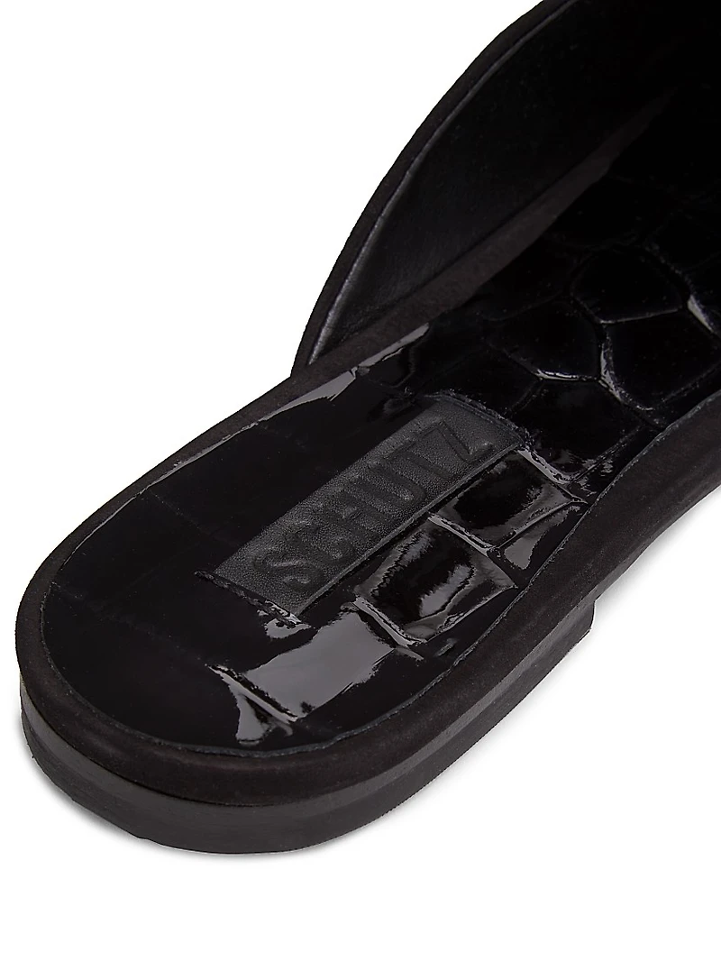 Jodie Nubuck Leather Flats