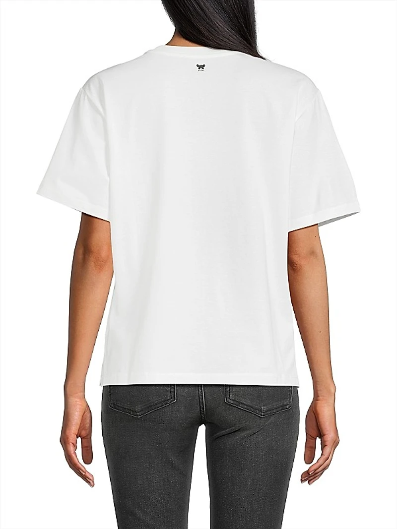 Cabina Floral Sequin T-Shirt