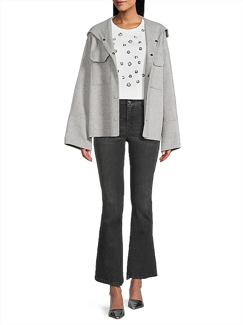 Cabina Floral Sequin T-Shirt