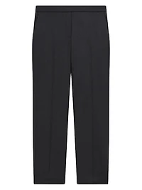Treeca Wool Crop Trousers