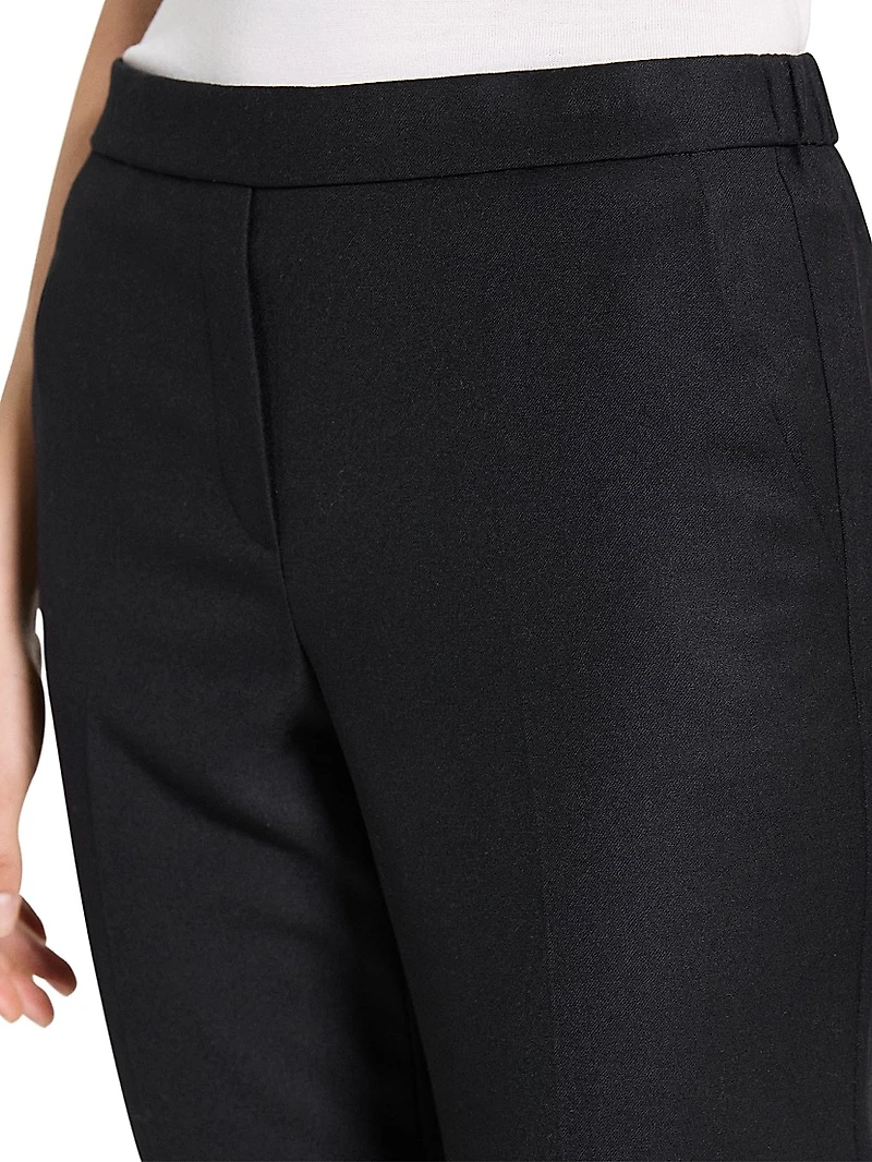 Treeca Wool Crop Trousers