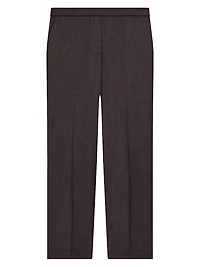 Treeca Wool Crop Trousers