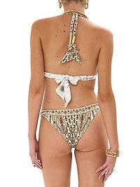 Goddess Energy Printed Triangle Bikini
