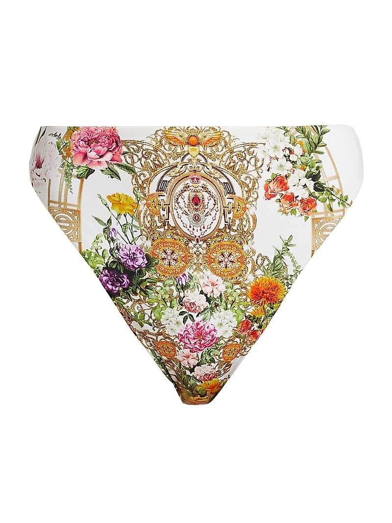 High-Rise Cheeky Bikini Bottoms