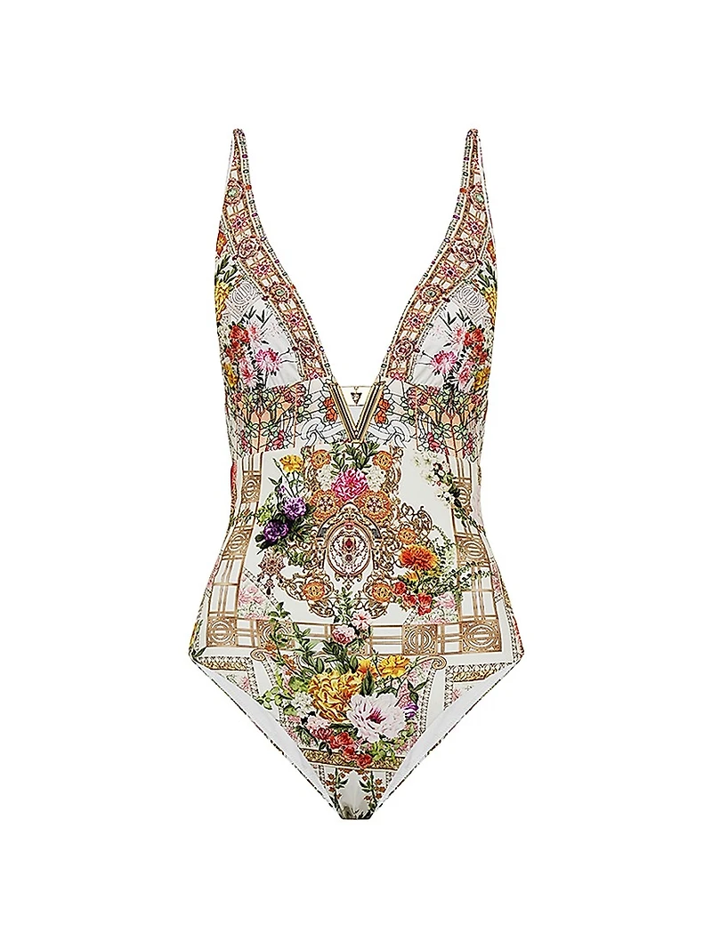 Egyptian Rose One-Piece Swimsuit