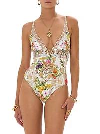 Egyptian Rose One-Piece Swimsuit