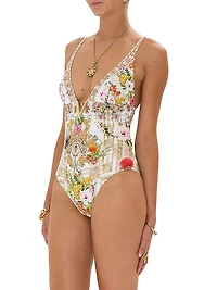 Egyptian Rose One-Piece Swimsuit