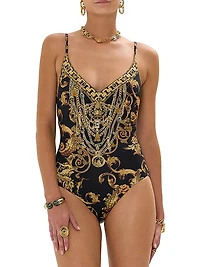 Era Of Empires Underwire One-Piece Swimsuit