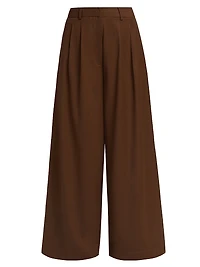 Caseros Dominique Wide-Leg Tailored Pants