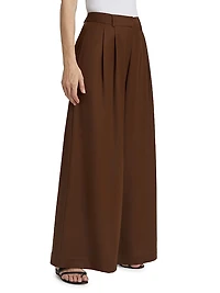 Caseros Dominique Wide-Leg Tailored Pants