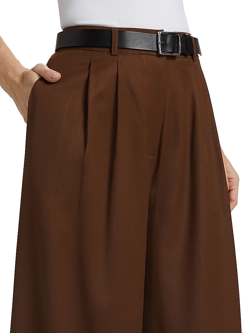 Caseros Dominique Wide-Leg Tailored Pants