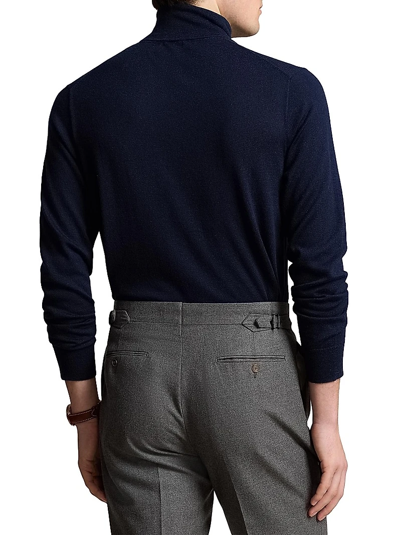 Wool Turtleneck Sweater