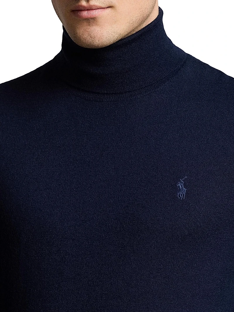 Wool Turtleneck Sweater