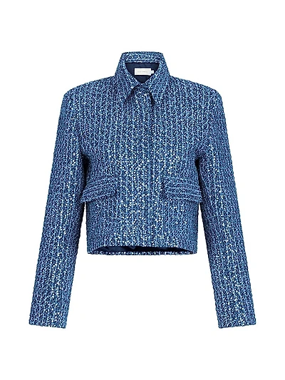Perla Sequined Cotton-Blend Jacket