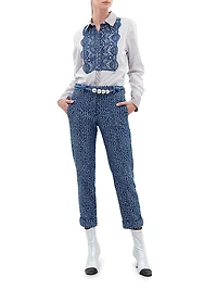 Garmet Sequined Crop Pants