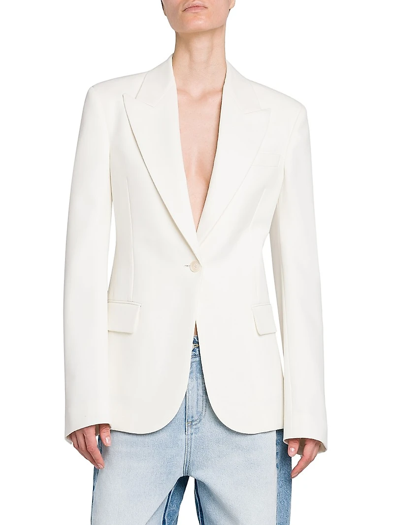 Slim Single-Breasted Jacket