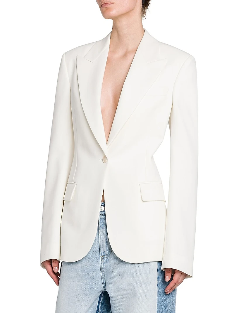 Slim Single-Breasted Jacket