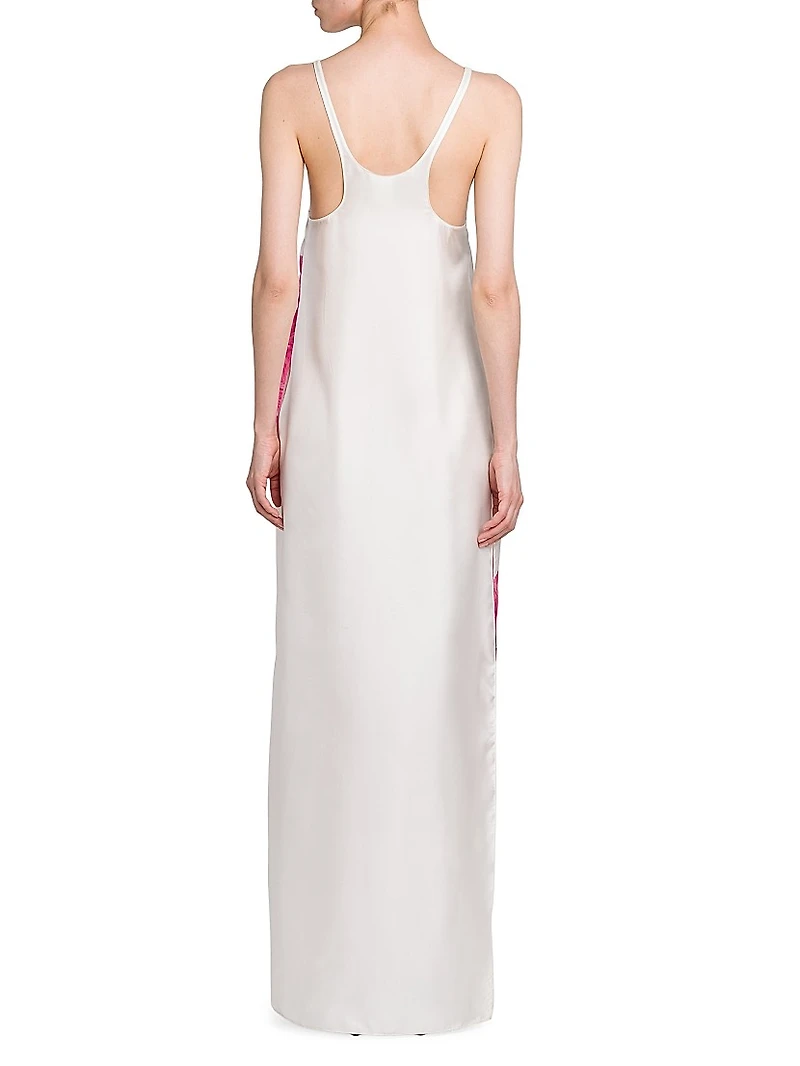 Poppy Silk Tank Maxi Dress