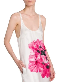 Poppy Silk Tank Maxi Dress