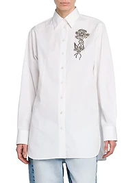 Floral Embellished Shirt