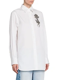 Floral Embellished Shirt