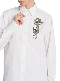 Floral Embellished Shirt