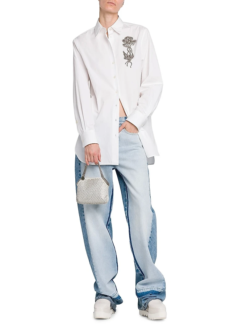 Floral Embellished Shirt